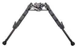 Accu-Tac HD500000 HD-50  Bipod 7"-10" Adjustment Black Hardcoat Anodized  6061-T6 Aluminum