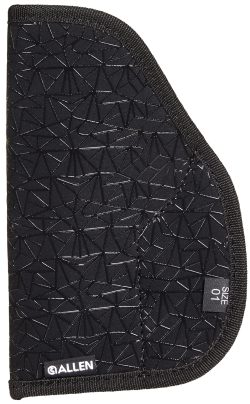 Allen 44901 Spiderweb In-The-Pocket Conceal Carry Holster Size 01 Black Nylon w/Web Grip Pattern, Compatible w/Glock 26/27/Medium Auto Ambidextrous