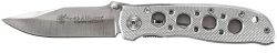 Smith & Wesson Knives CK105HCP Extreme Ops  3.22" Folding Drop Point Plain 7Cr15MoV SS Blade Aluminum Handle Includes Pocket Clip