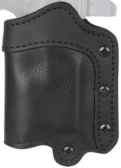 1791 Gunleather UCLB21NSBR Ultra Custom Light Bearing OWB Size 2.1 Night Sky Black Leather Belt Loop Compatible w/Glock 17/S&W M&P Shield/Springfield XD Right Hand