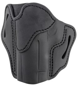 1791 Gunleather ORBH23SBLL BH2.3 Optic Ready OWB Size 2.3 Stealth Black Leather Belt Slide Compatible w/Glock 17/S&W M&P Shield Left Hand