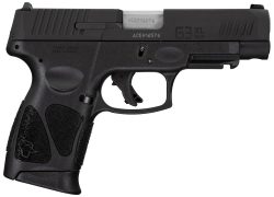 Taurus 1G3XLSR904110 G3XL  Compact Frame 9mm Luger 10+1 4" Matte Stainless Steel Barrel, Matte Black Tenifer Serrated Steel Slide, Black Polymer Frame w/Picatinny Rail, Black Polymer Grip