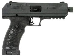 Hi-Point JXP10 JXP  10mm Auto 10+1, 5.20" Black Steel Threaded Barrel, Black Powder Coated YC9 Styled/Serrated Steel Slide, Black Polymer Frame w/Picatinny Rail, Black Textured Polymer Grip