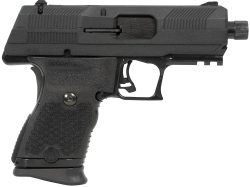 Hi-Point YC9YEET YC9  9mm Luger 10+1 4.12" Black Steel Threaded Barrel, Black w/Engraved "Yeet Cannon" YC9 Styled/Serrated Slide, Black Polymer Frame w/Picatinny Rail, Black Plastic Grips
