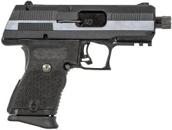 Hi-Point YC380CF YC380  380 ACP 10+1 3.93" Black Threaded Barrel, Black/Chrome YC9 Styled/Serrated Steel Slide, Black Polymer Frame w/Picatinny Rail, Black Plastic Grip