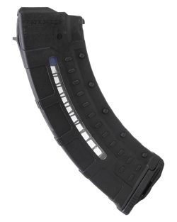 Leapers RBTAKM30   30rd Windowed 7.62x39mm Black Polymer/Steel