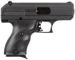Hi-Point 916HCT1 C9  9mm Luger 8+1 3.50" Black Steel Barrel, Black Powder Coated Serrated Steel Slide, Black Polymer Frame, Black Plastic Grip, MTM Case, Tuff1 Grip