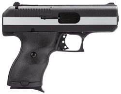 Hi-Point CF380 CF  380 ACP 8+1, 3.50" Black Steel Barrel, Black Powder Coated/Chrome Serrated Steel Slide, Black Polymer Frame & Grip