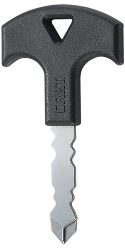CRKT 9705 Williams Defense Key Matte Black 3CR13 Steel Includes Phillips Screwdriver