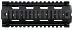 Aim Sports MT021 M4 Handguard 6" Carbine Style Made of Aluminum with Black Anodized Finish & Quad Rail