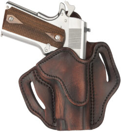 1791 Gunleather ORBH1SVTGR BH1 Optic Ready OWB Vintage Leather Belt Slide Fits 4-5" 1911 Right Hand